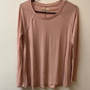 Hollister Blush Long Sleeve Top